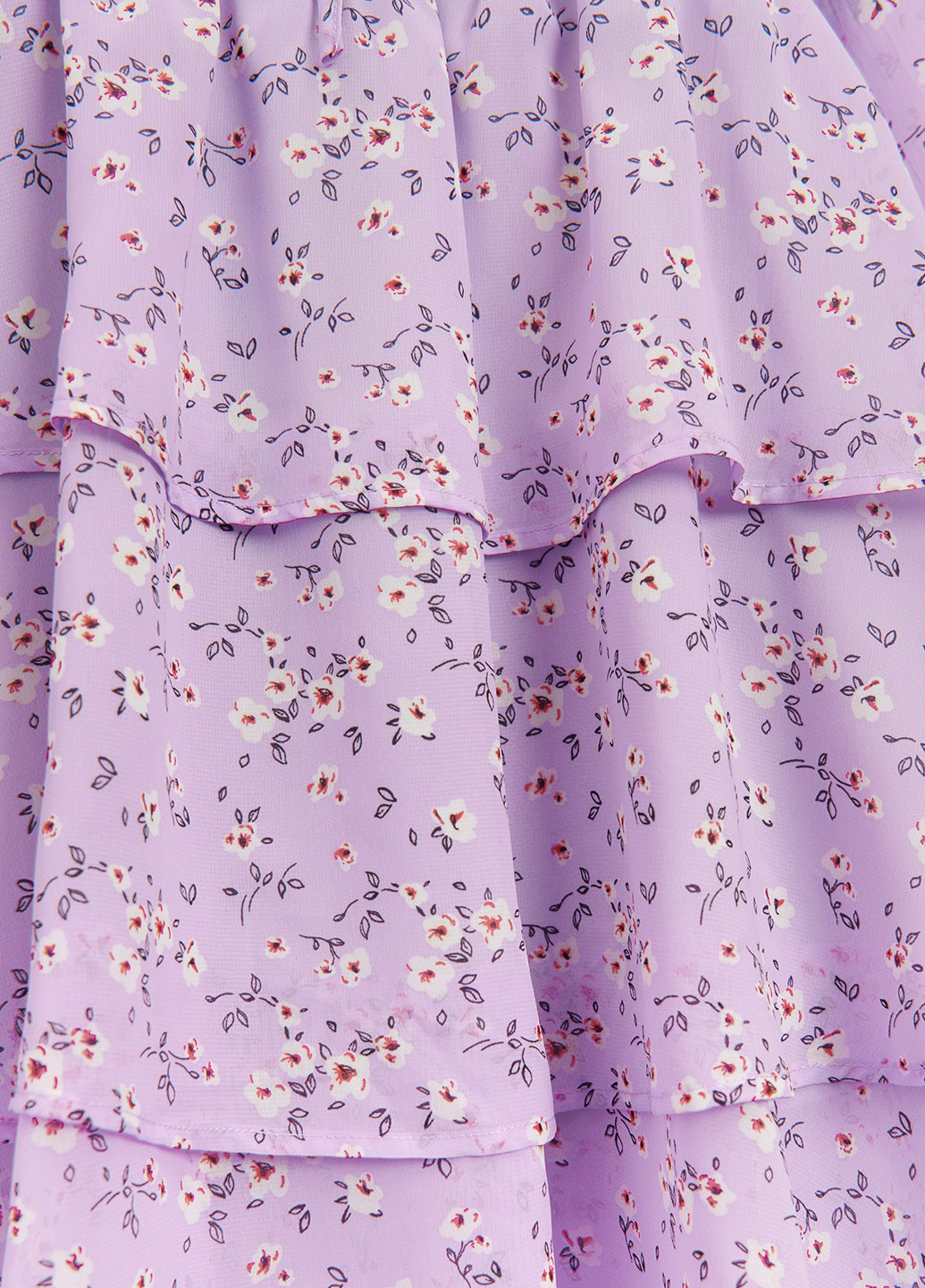 Сиреневое кэжуал платье House с цветочным принтом