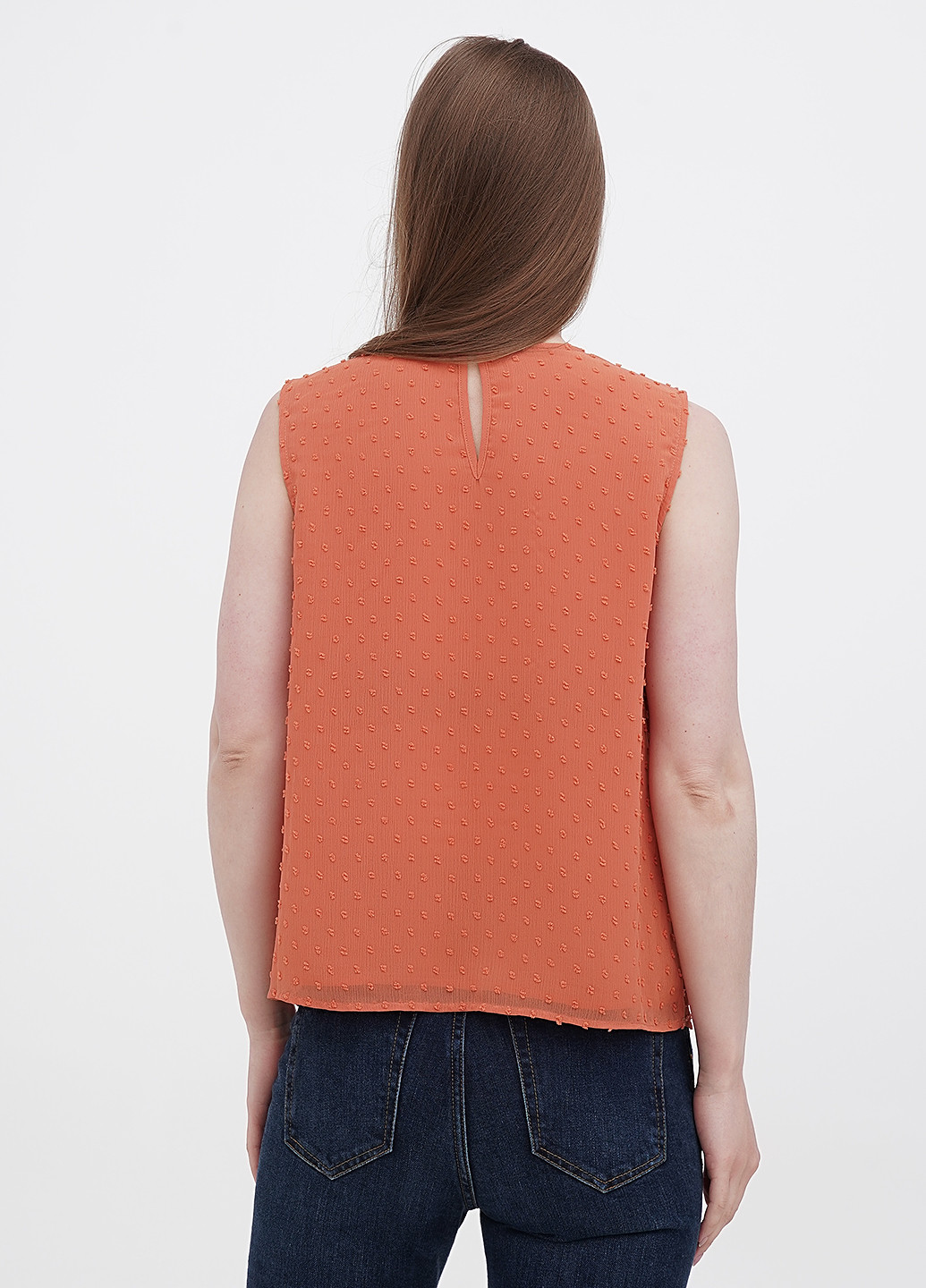 Персиковая летняя блуза Orsay