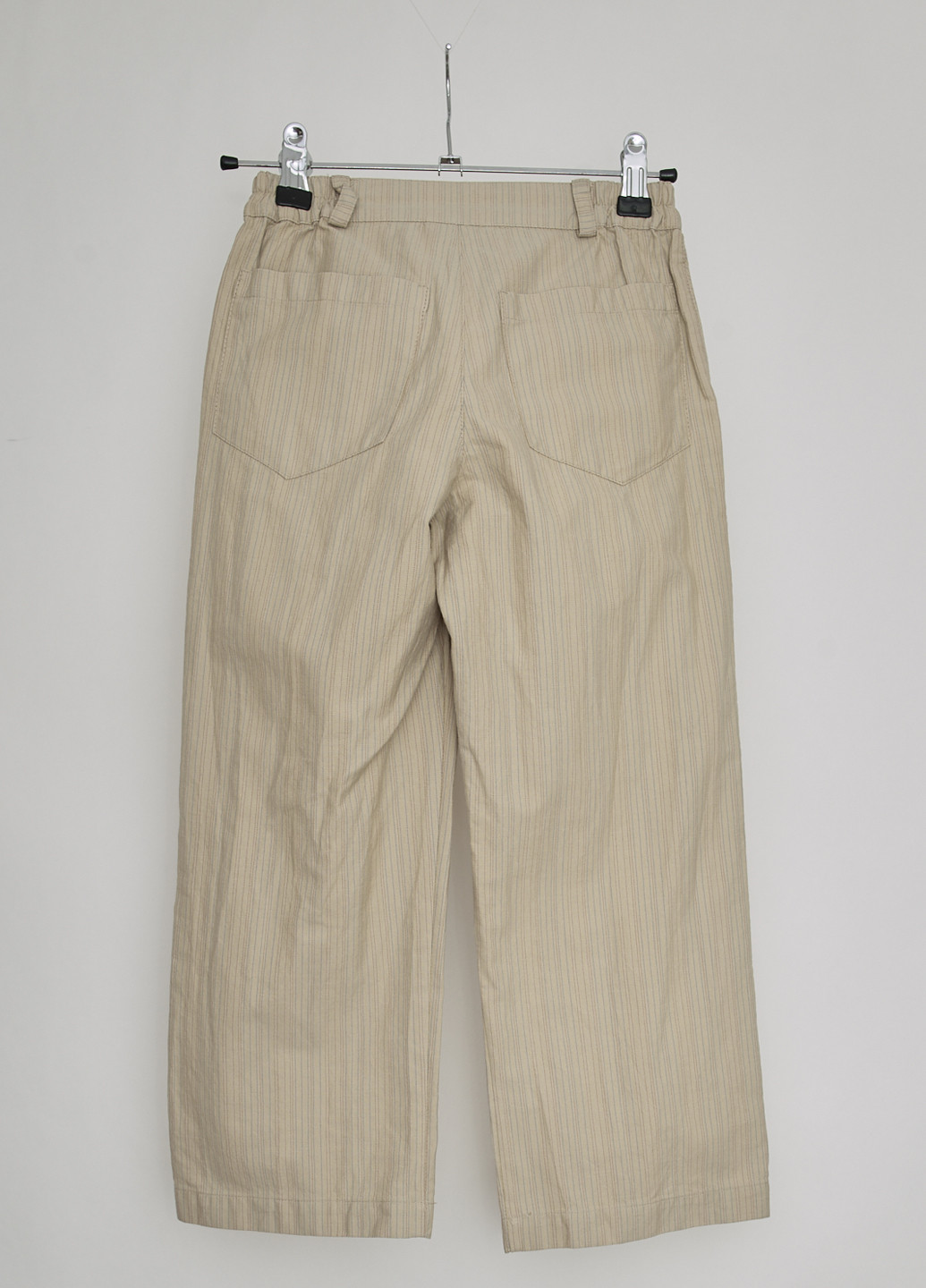 Бежевые кэжуал демисезонные прямые брюки Pierre Cardin