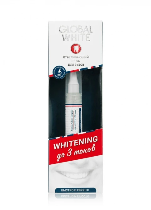Відбілюючий гель для зубів whitening 6% Global (213326145)