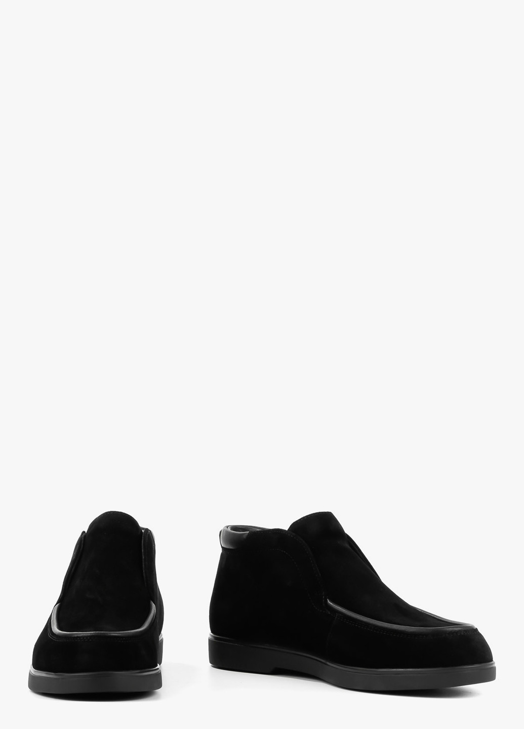 Черные осенние ботинки Le'BERDES