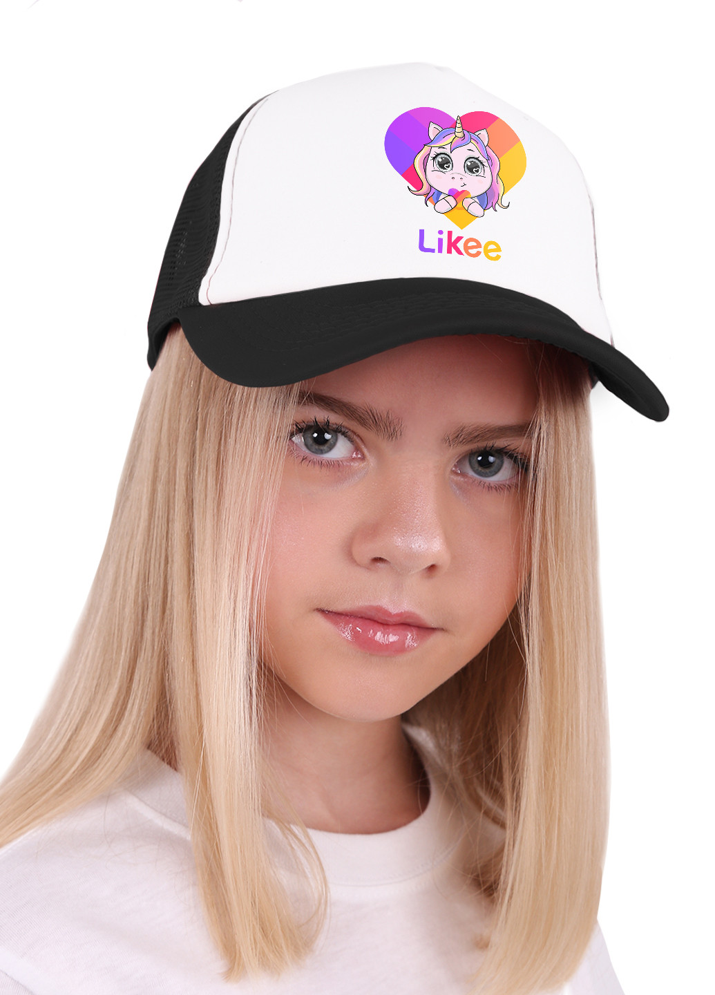 Кепка Тракер дитяча Лайк Єдиноріг (Likee Unicorn) (33404-1593) MobiPrint (220824447)