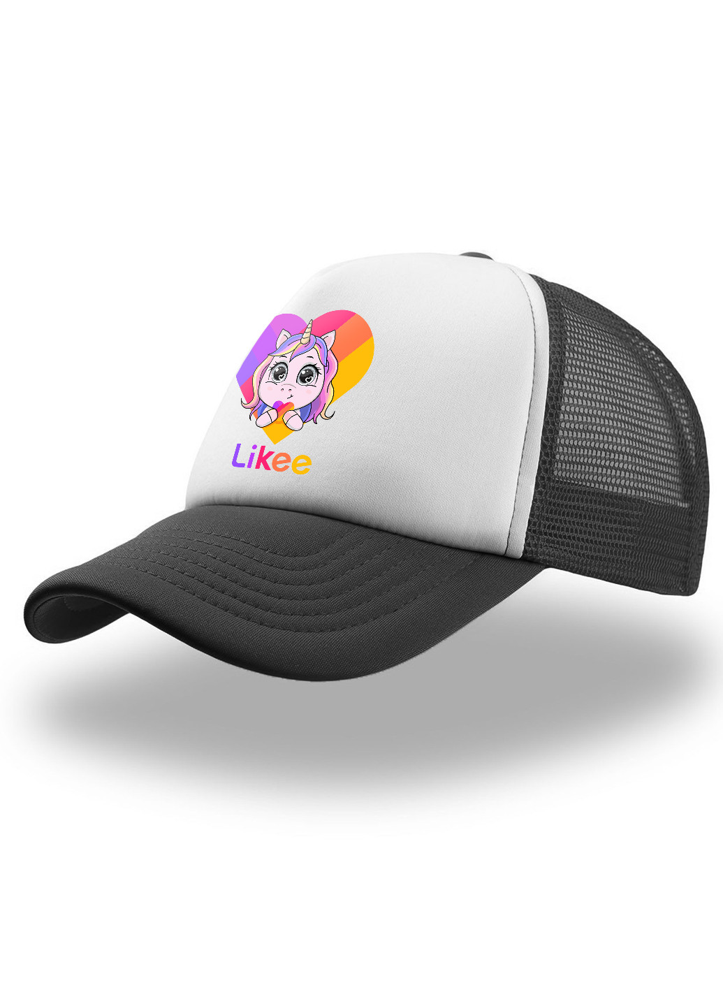Кепка Тракер дитяча Лайк Єдиноріг (Likee Unicorn) (33404-1593) MobiPrint (220824447)
