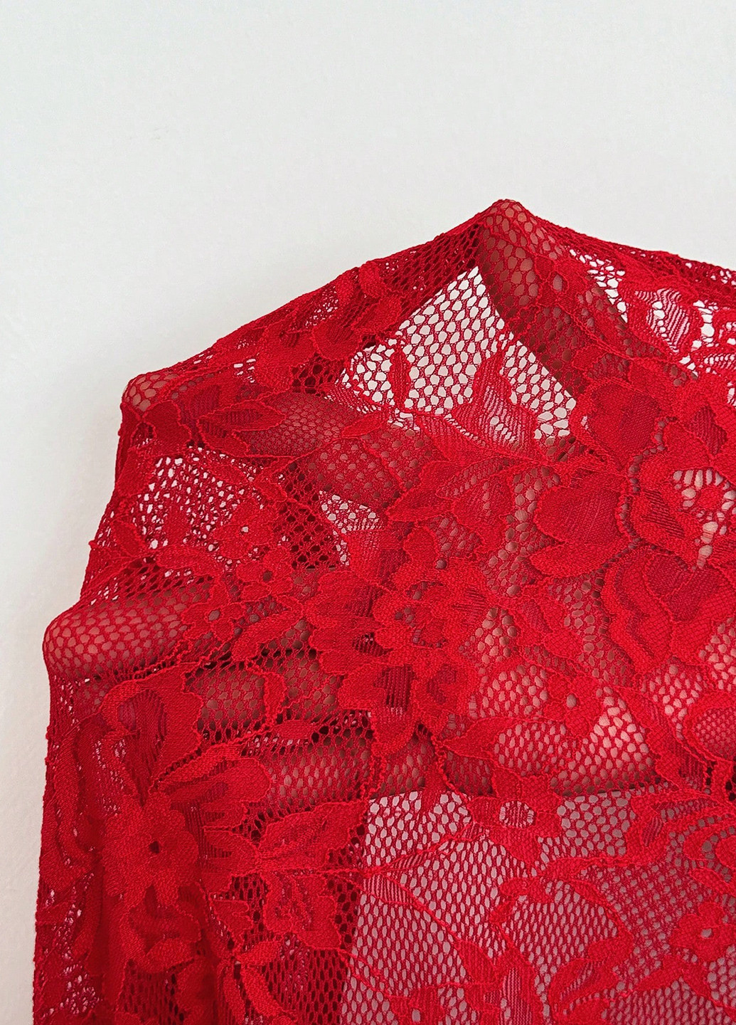 Красная блуза SHEIN