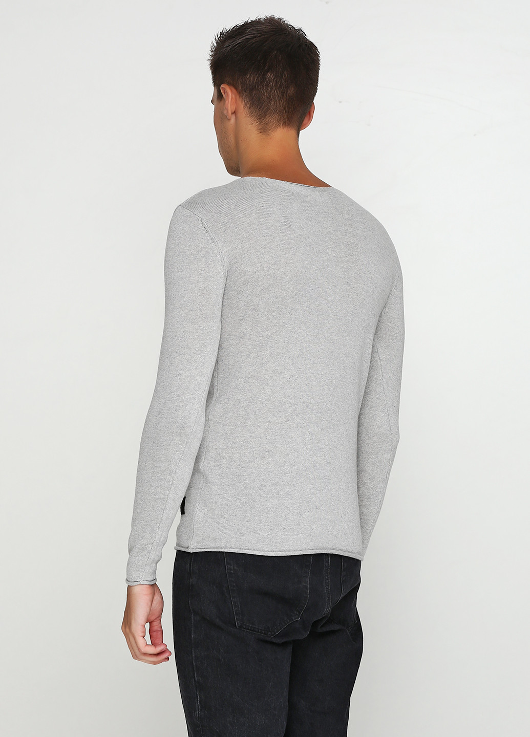 Серый демисезонный джемпер джемпер Anerkjendt