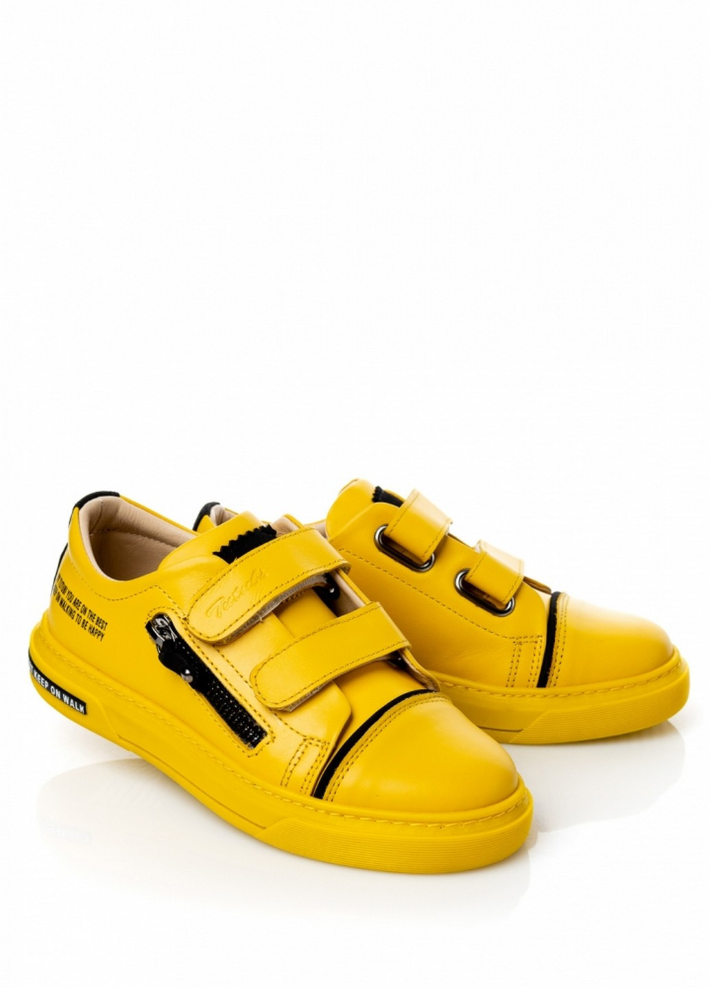 Желтые всесезон кроссовки для мальчика Tutubi