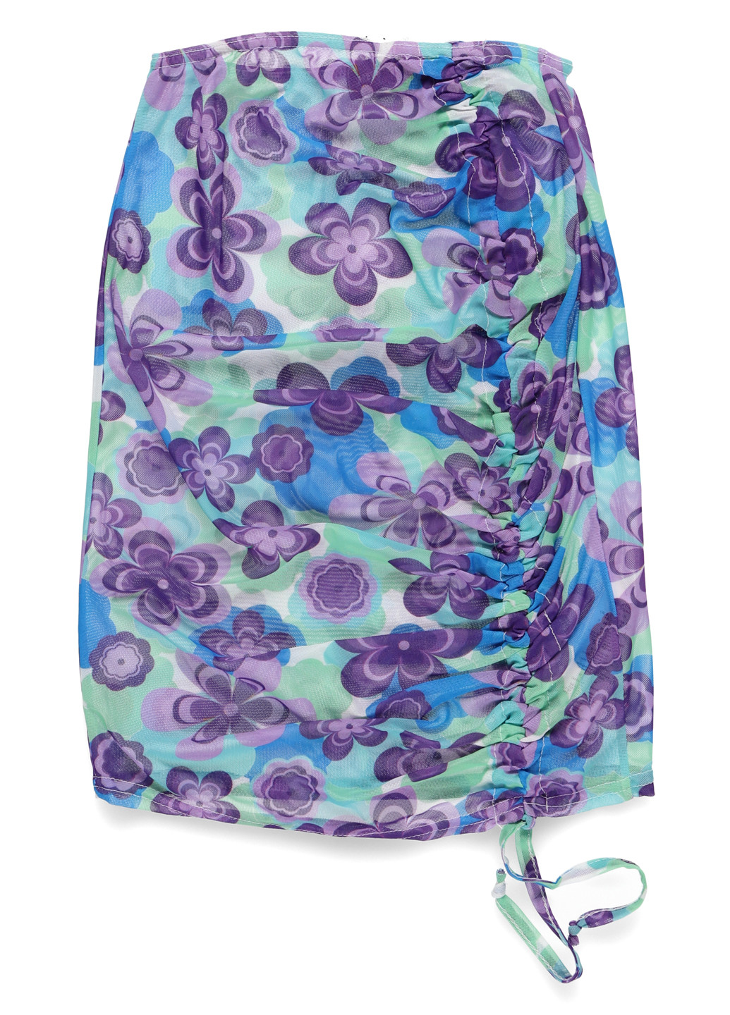 Разноцветная кэжуал цветочной расцветки юбка PrettyLittleThing