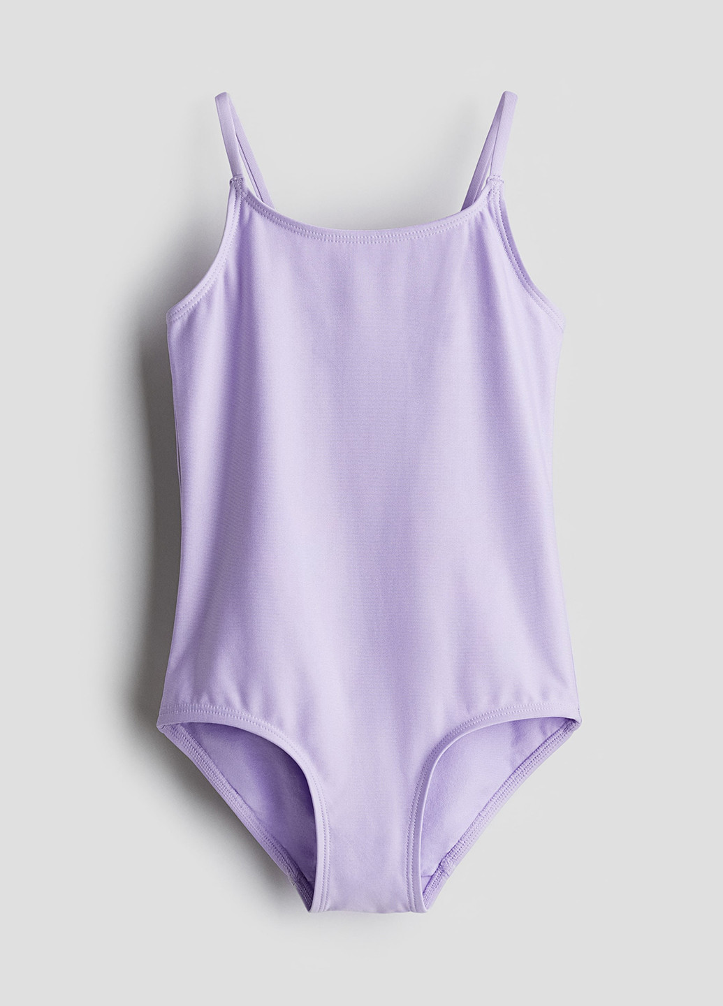 Лавандовый летний купальник слитный H&M