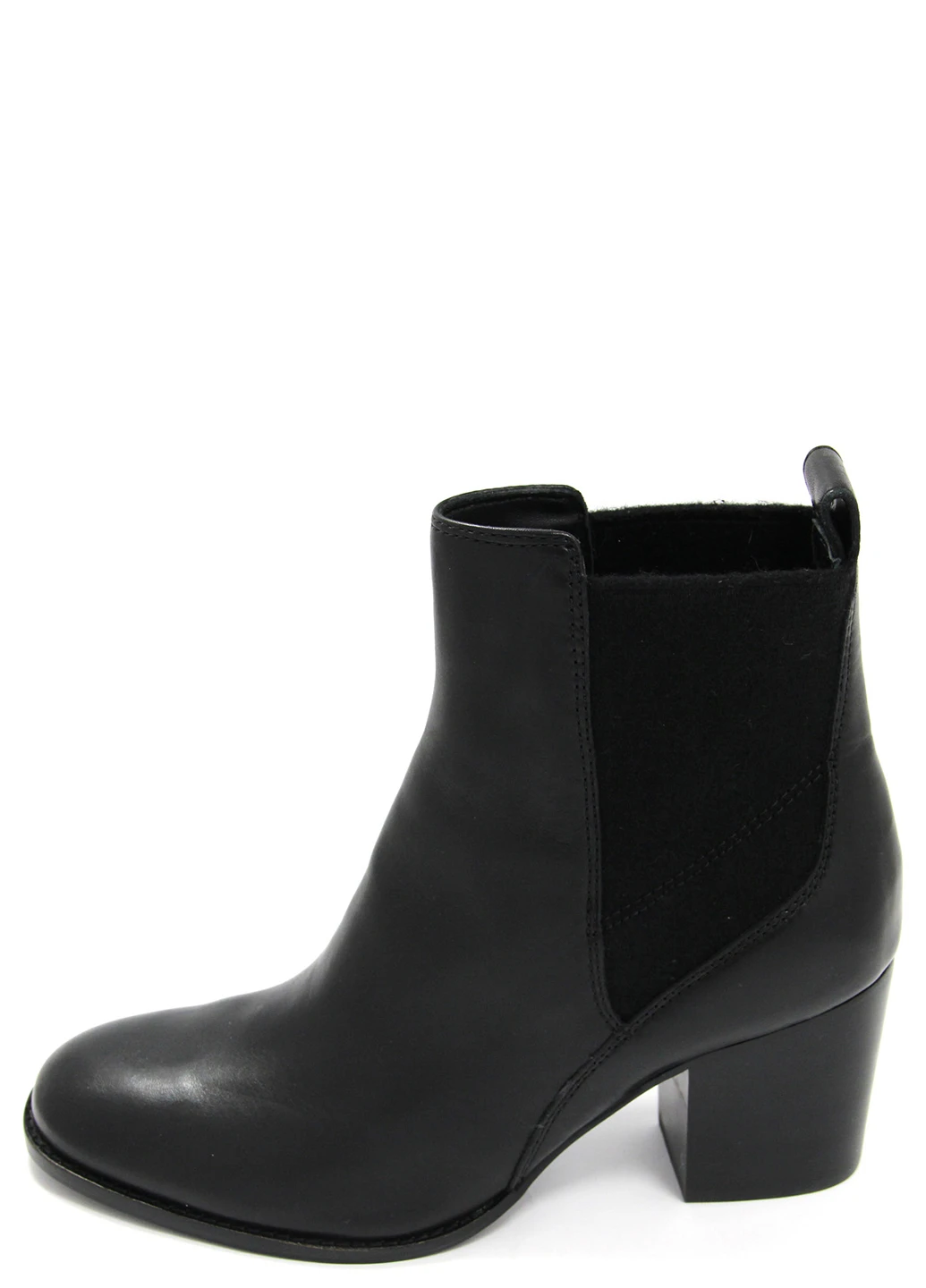 Черные демисезонная женские ботильоны Clarks