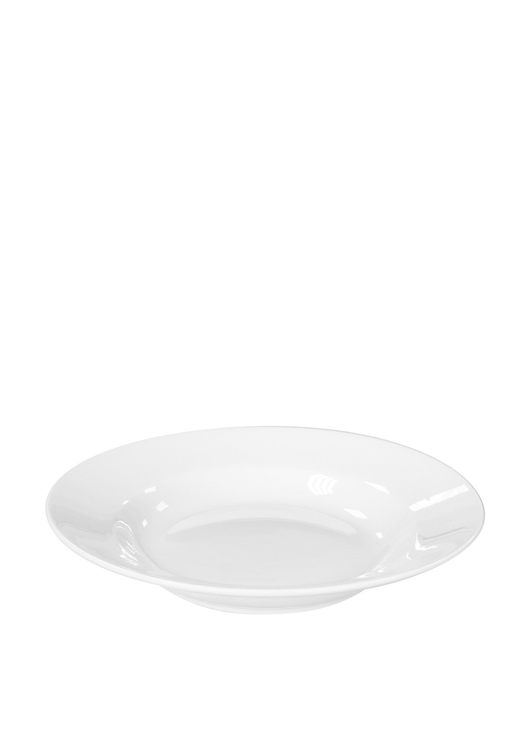 Тарелка глубокая, 20,9 см Helfer однотонная белая