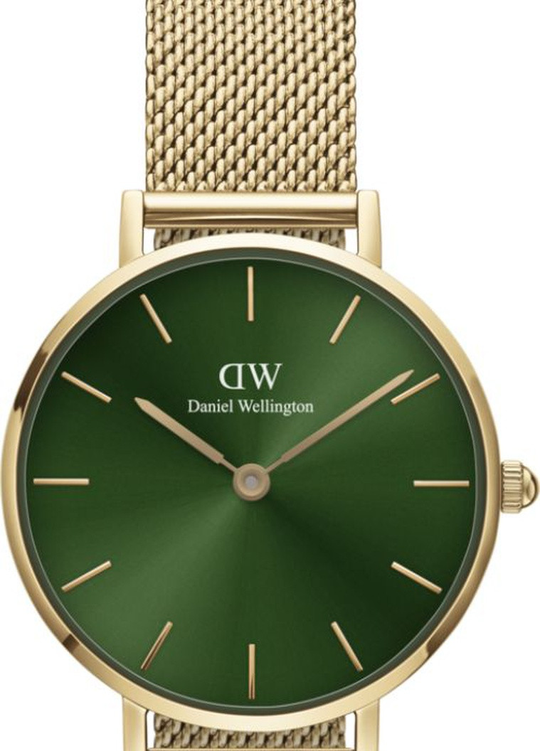 Часы DW00100479 Petite Emerald 28 G Green кварцевые fashion Daniel Wellington (253007290)