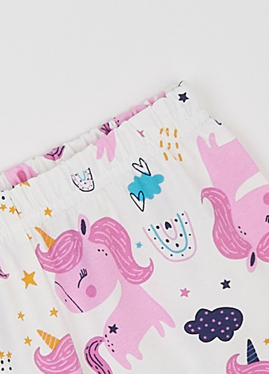 Розовый демисезонный комплект (туника, леггинсы) Ляля