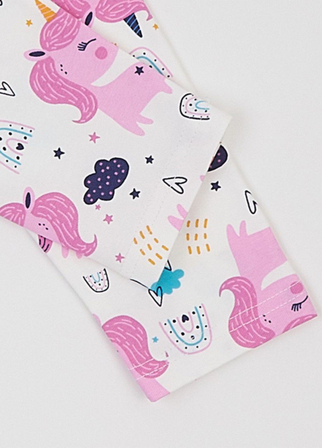 Розовый демисезонный комплект (туника, леггинсы) Ляля