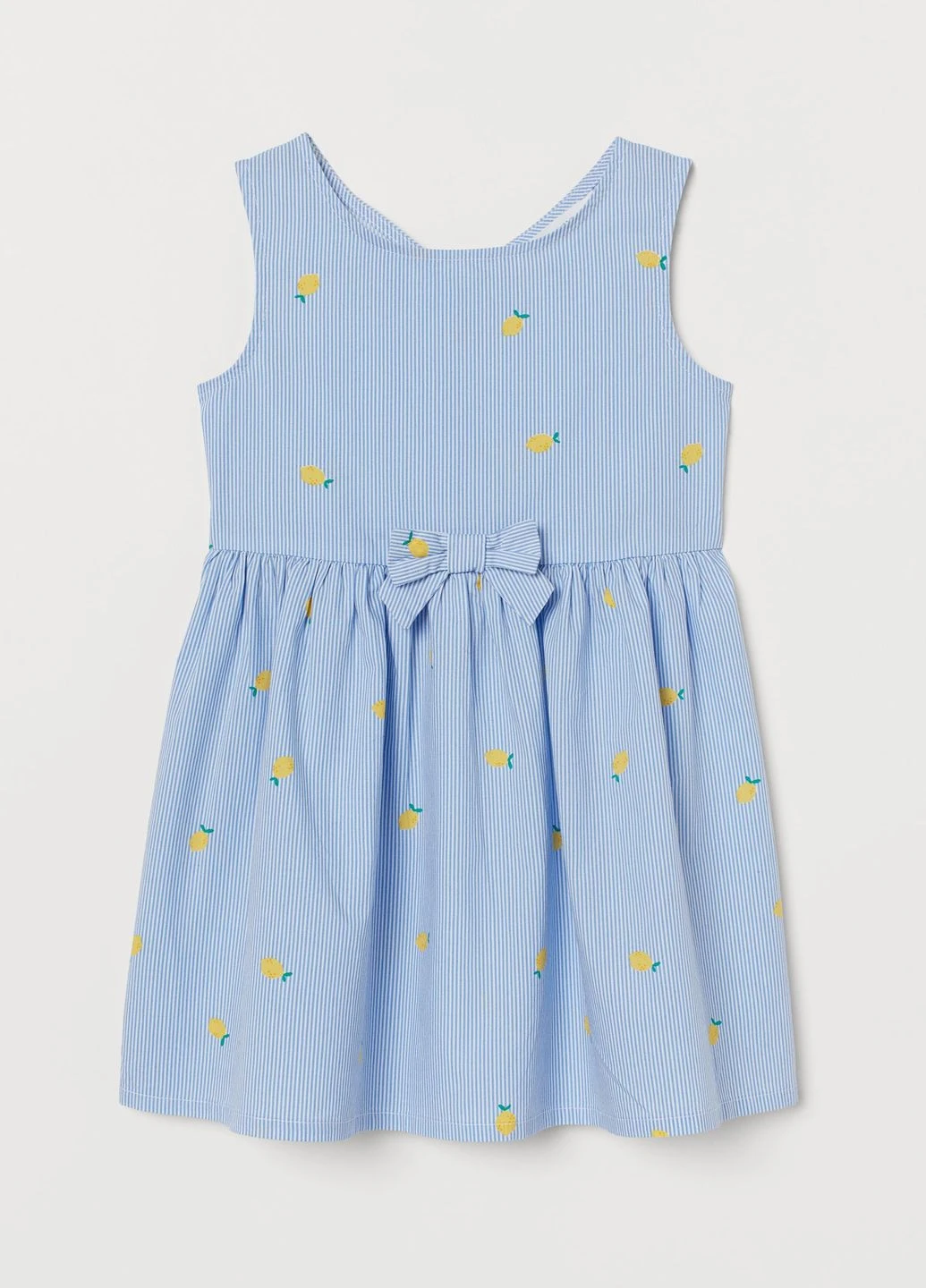 Голубое платье H&M (223458632)