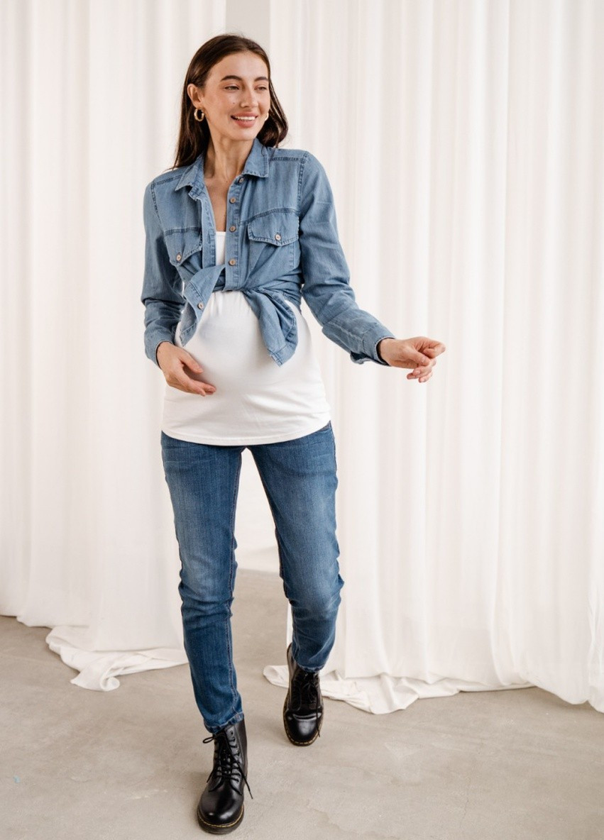 Джинси для вагітних, майбутніх мам Mom's Jeans To Be - (228254787)