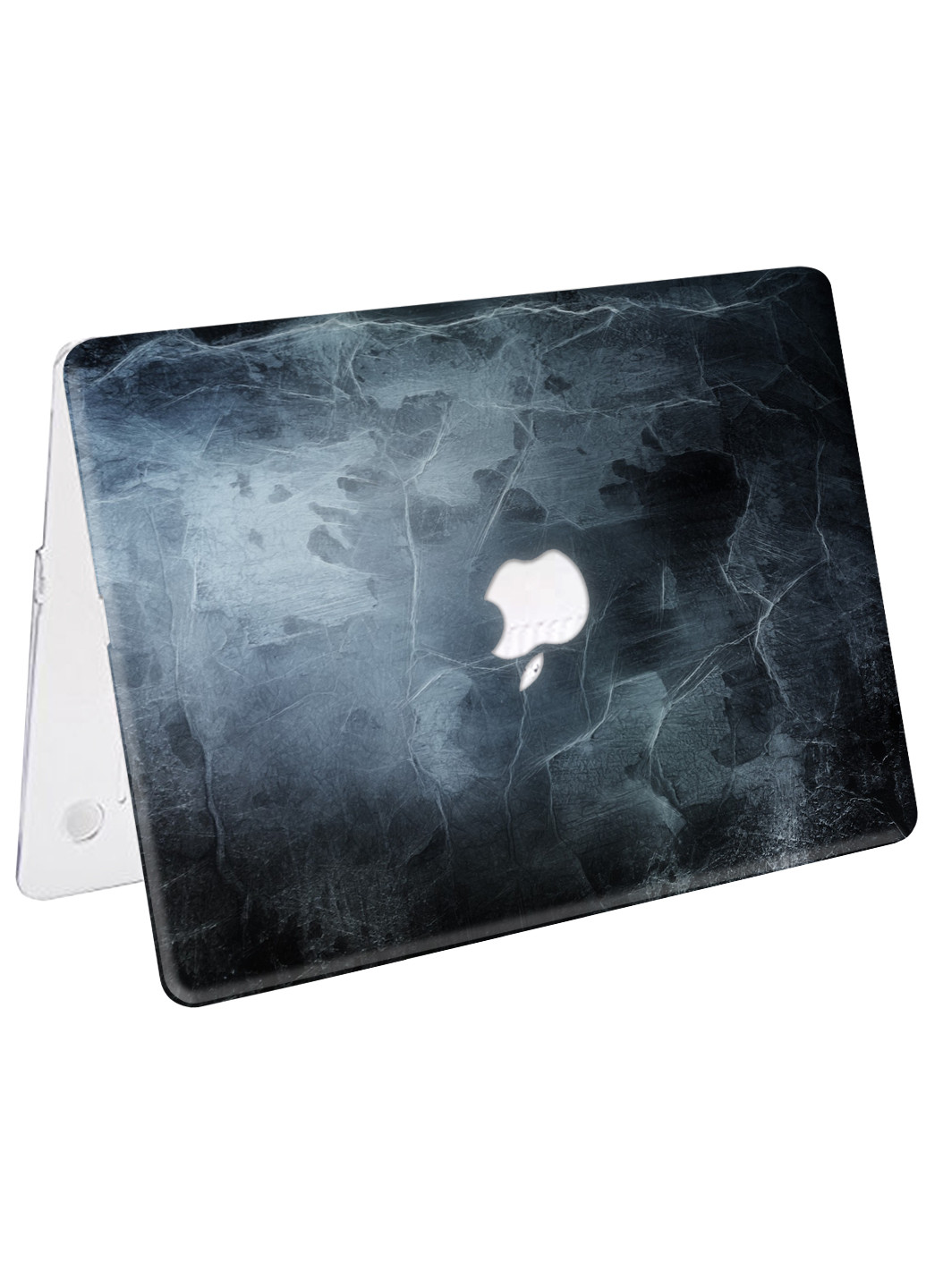 Чохол пластиковий для Apple MacBook Pro 16 A2141 Чорний димчастий мармур (9494-2391) MobiPrint (218867322)