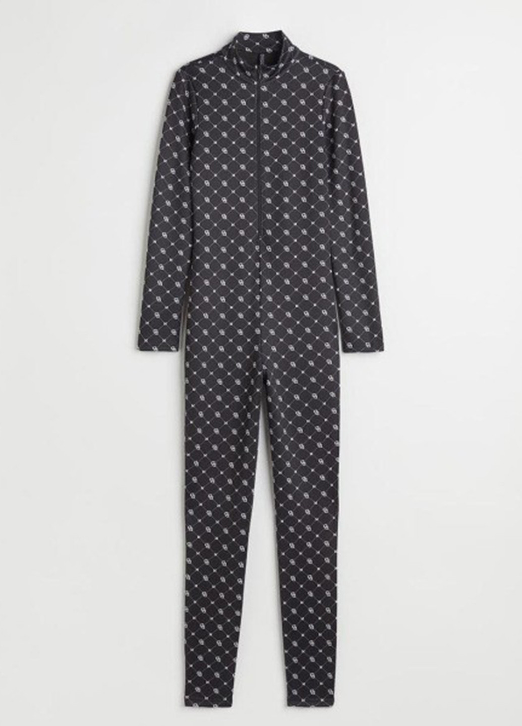 Комбинезон H&M надпись чёрный