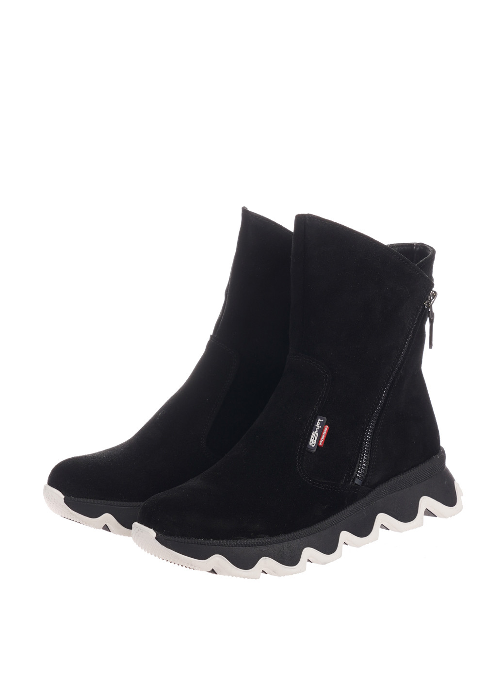 Осенние ботинки Bizoni без декора из натуральной замши