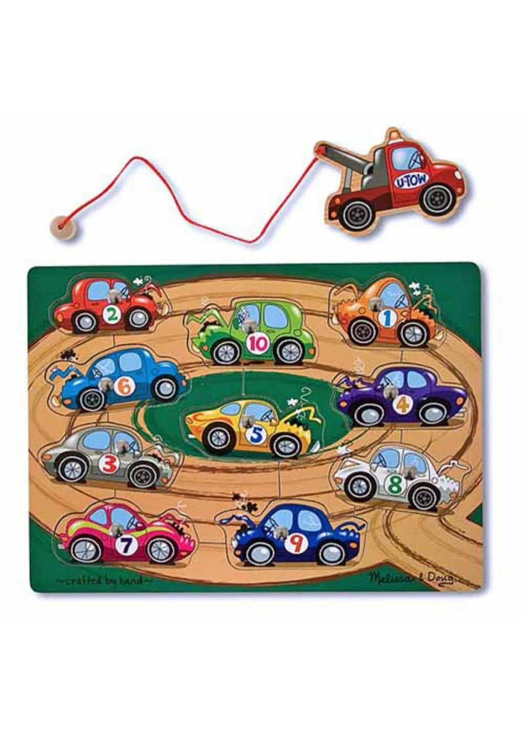 Розвиваюча іграшка Тягач (MD3777) Melissa&Doug (254080554)