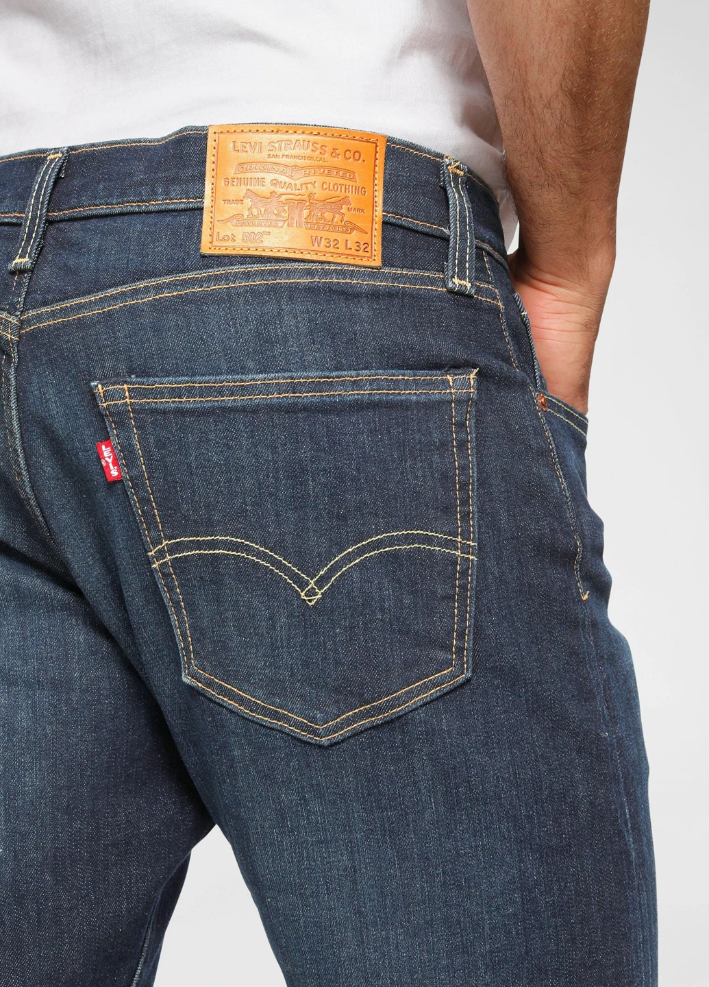 Темно-синие демисезонные джинсы Levi's