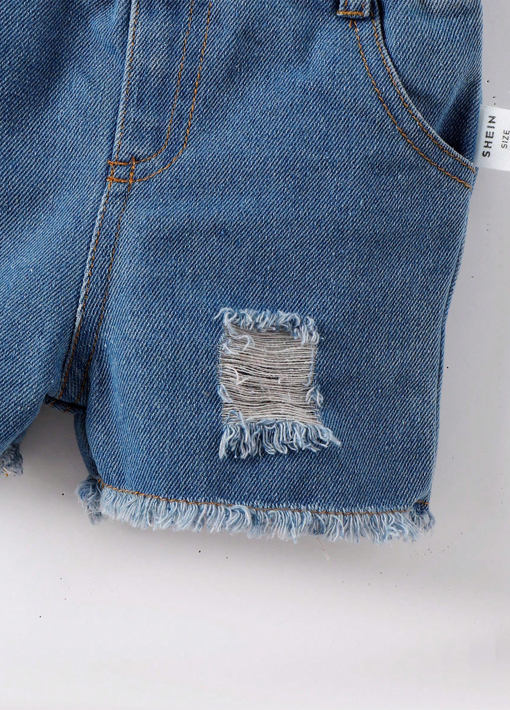 Комбинированный летний комплект (рубашка, шорты) SHEIN