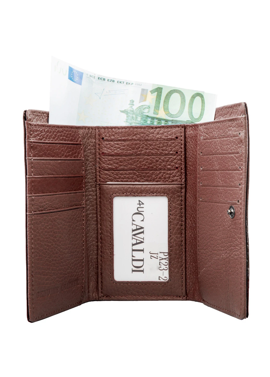 Жіночий шкіряний гаманець 14,5х8,5х3 см 4U Cavaldi (195538478)