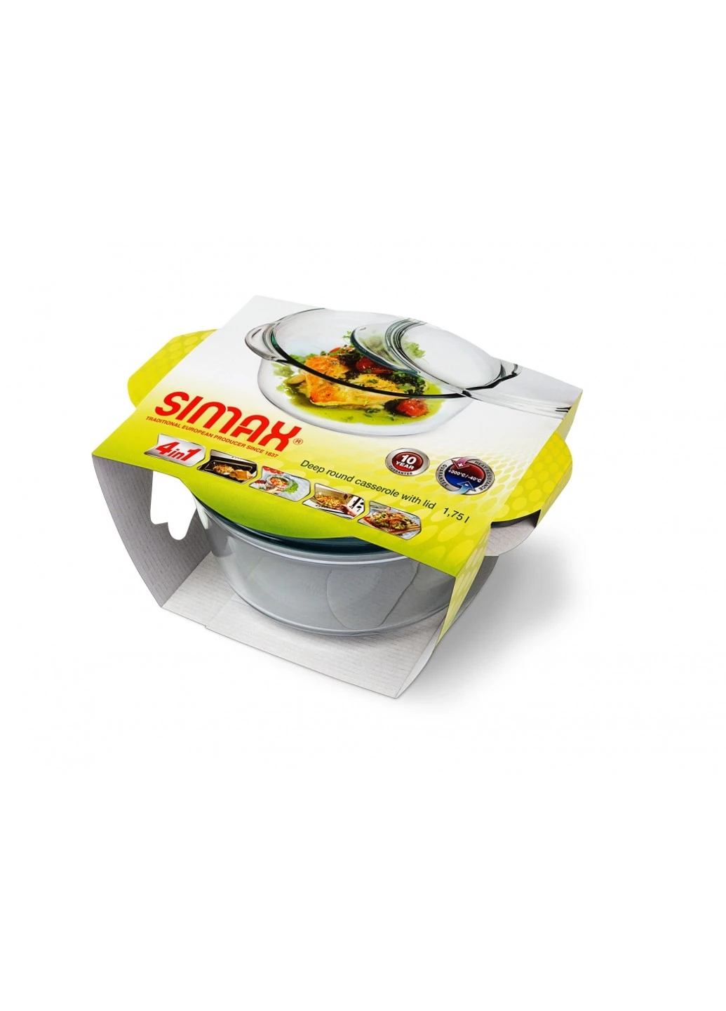 Форма для запекания Classic 1,75 л с крышкой Simax (255277620)