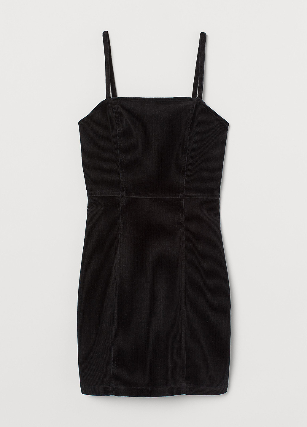 Черное коктейльное платье футляр H&M