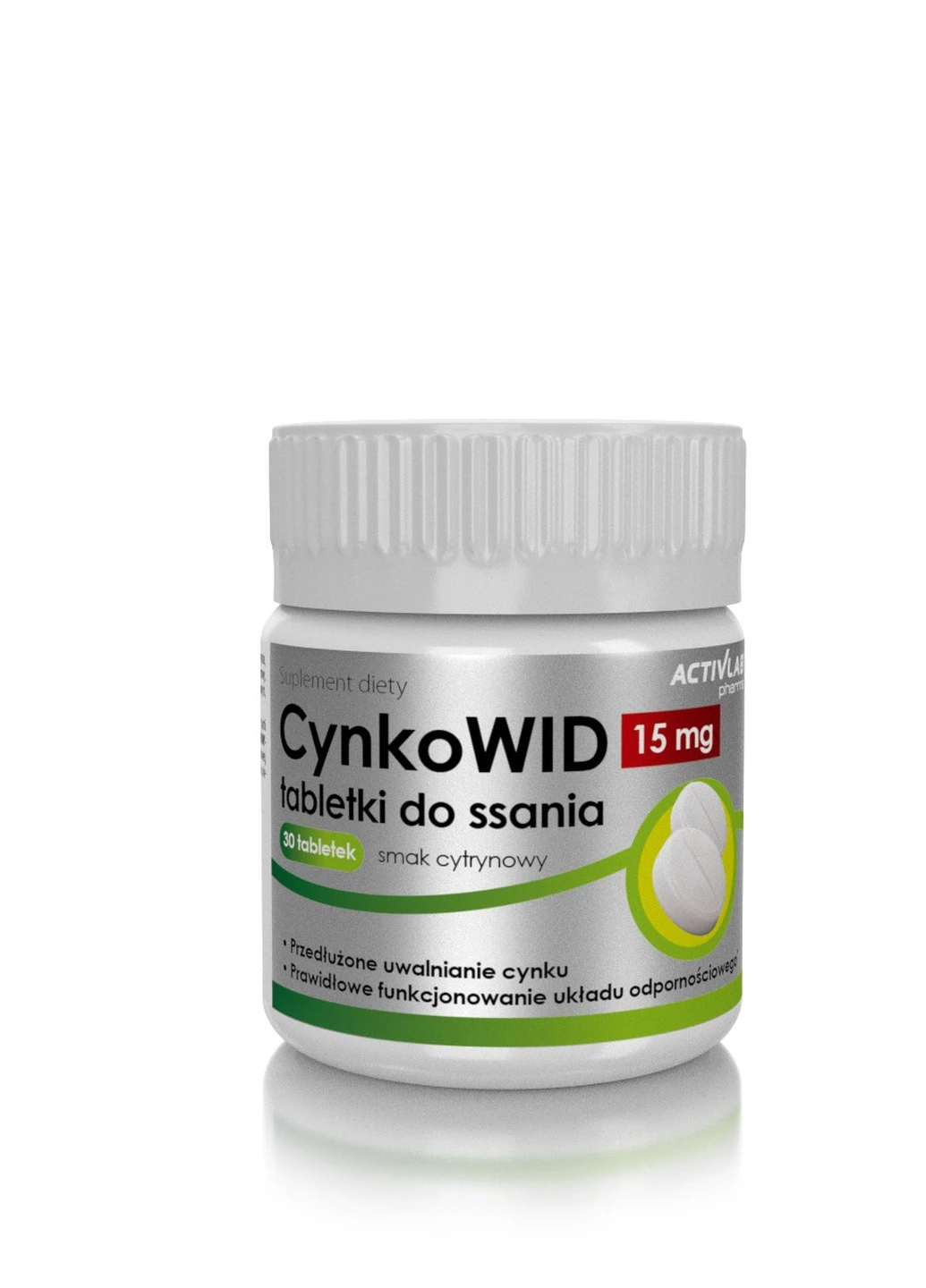 CynkoWid 15 mg 30 tabs (Lemon) ActivLab (254325729)