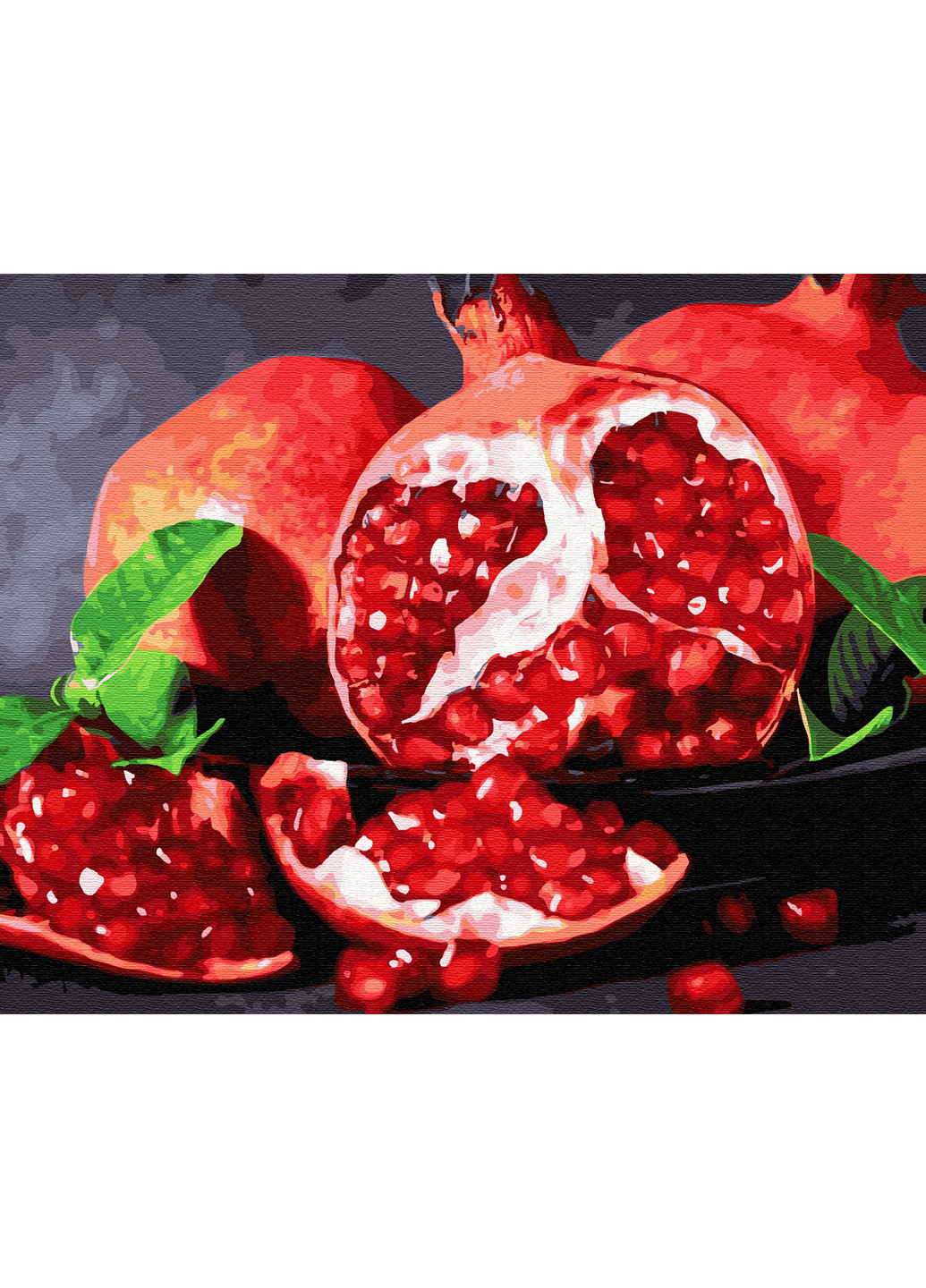 Картина по номерам "Сочный гранат" 40х50 см Brushme (252252874)