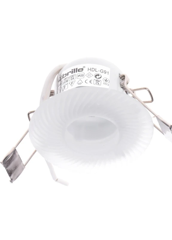 Светильник точечный маленький HDL-G91 white Brille (253893230)