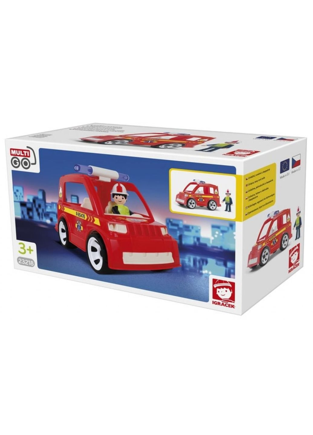 Спецтехника CAR WITH FIREMAN Автомобиль пожарного (23218) Multigo (252234768)