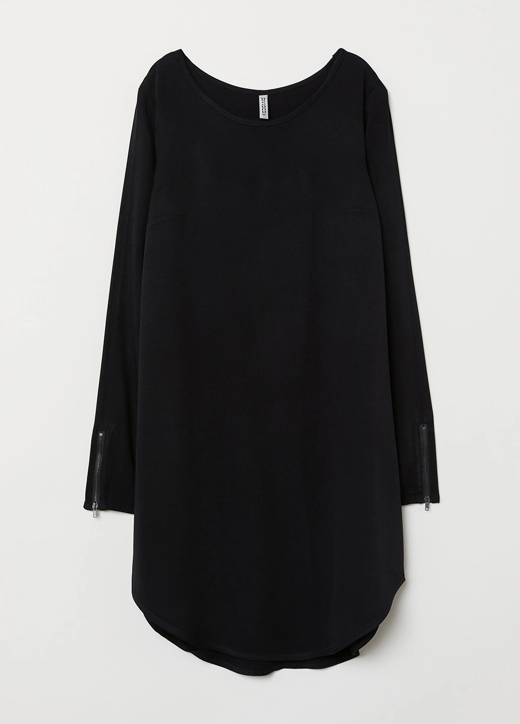 Черное деловое платье H&M
