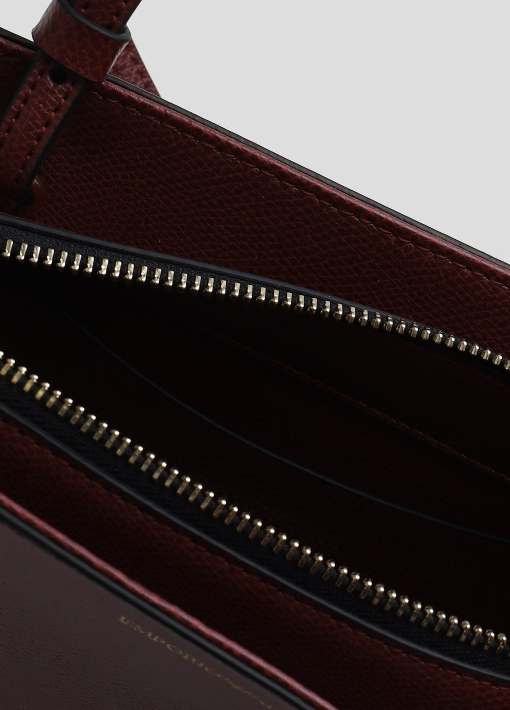 Червона сумка крос-боді з екокожі Emporio Armani (241382620)