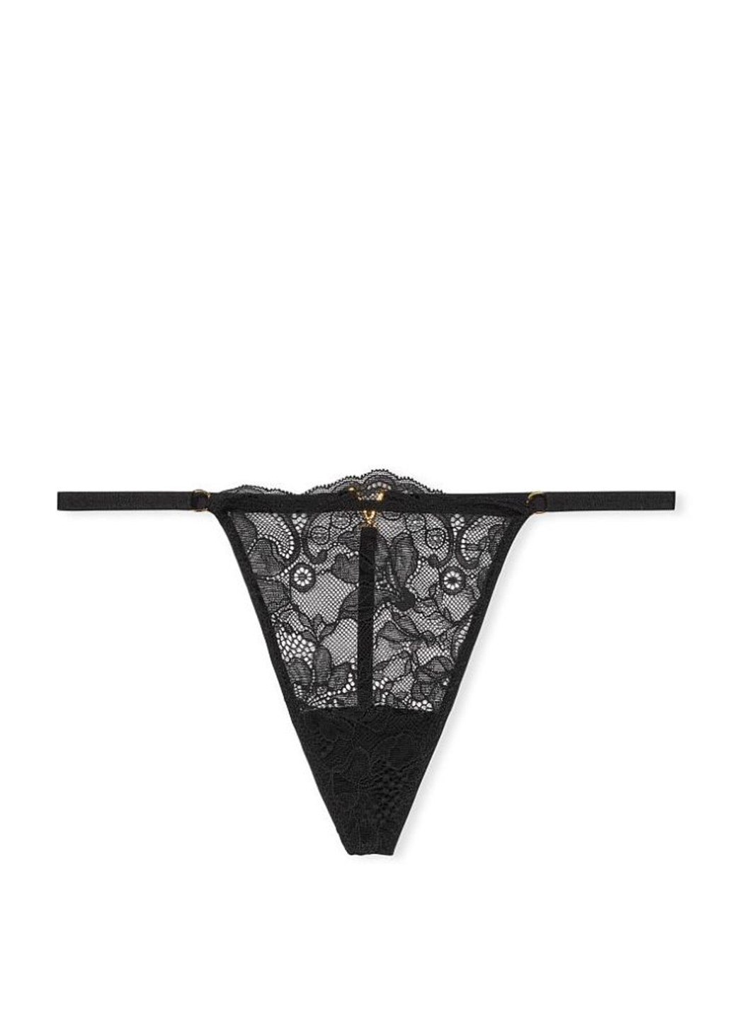 Чорний демісезонний комплект (бюстгальтер, трусики) Victoria's Secret