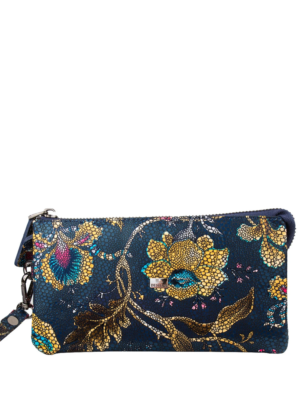 Жіноча шкіряна косметичка 19,5х10х5 см Desisan (253491287)