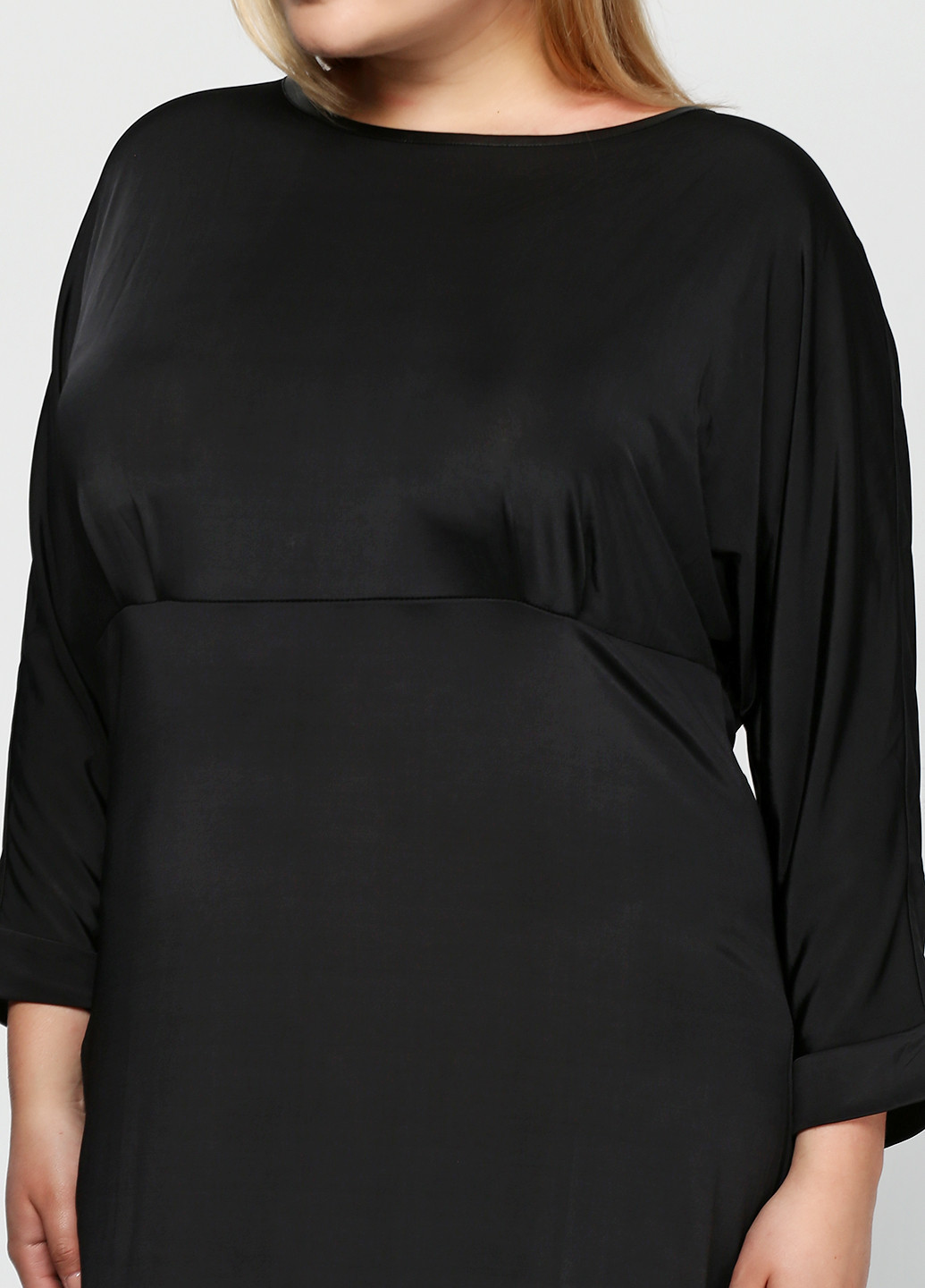 Черное кэжуал платье Ellos однотонное
