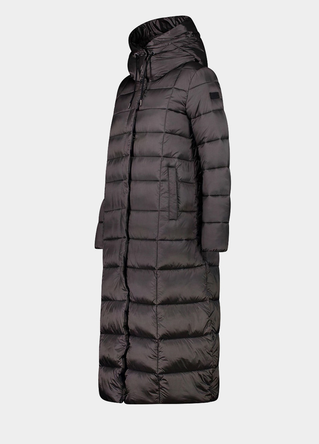 Темно-сіра зимня куртка CMP WOMAN COAT FIX HOOD