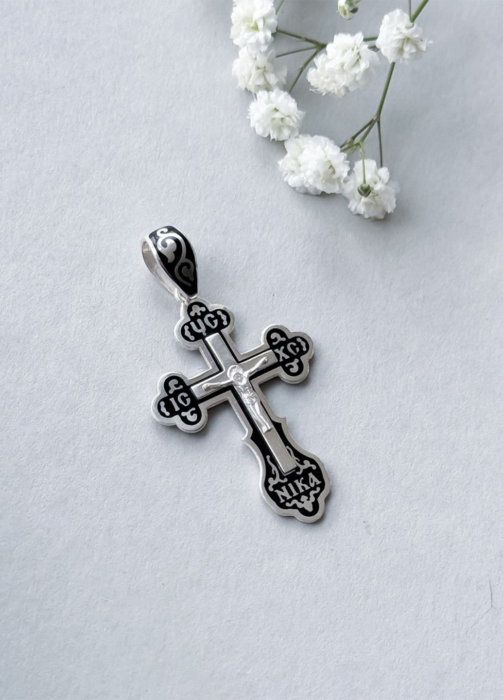 Хрестик Silver Flame (292855021)