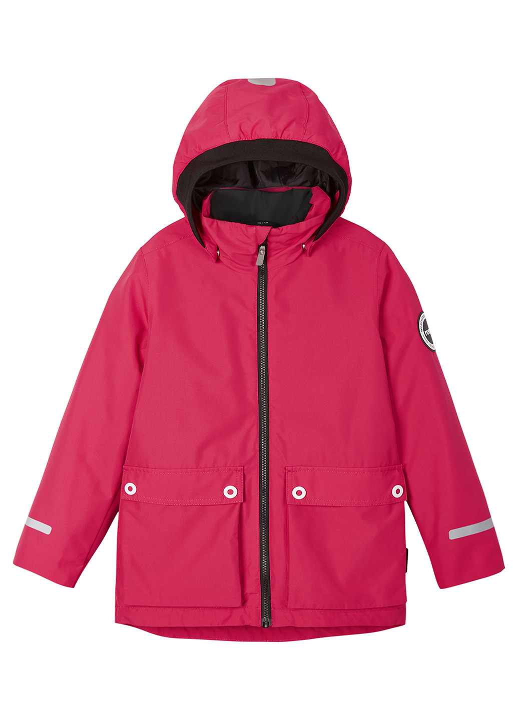 Розовая зимняя куртка 3в1 Reima Syddi