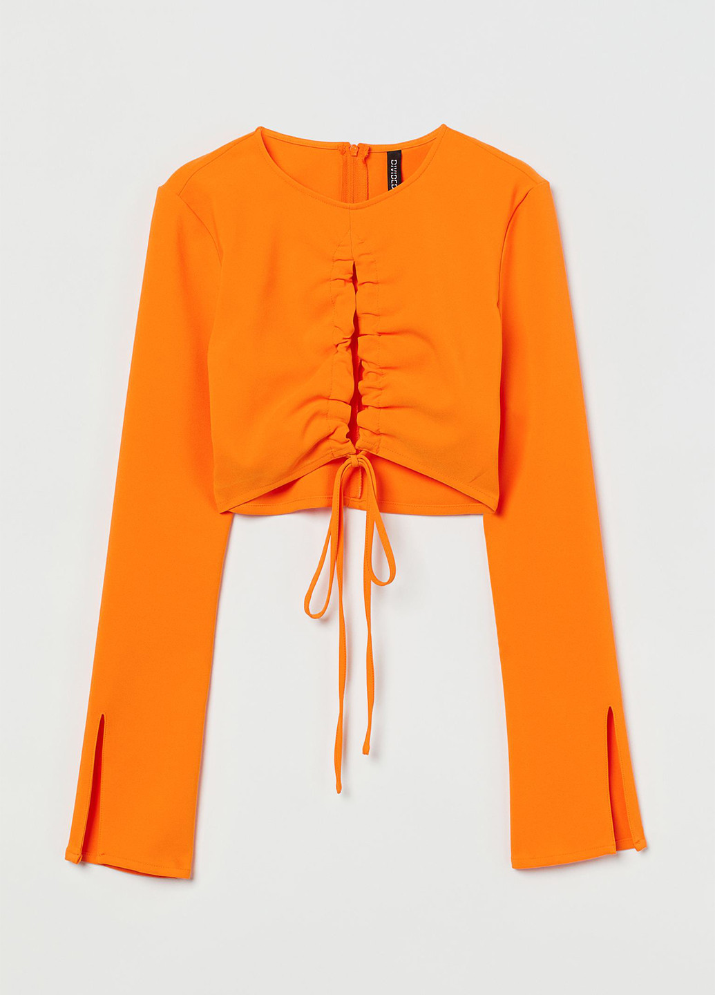 Оранжевая летняя блуза H&M