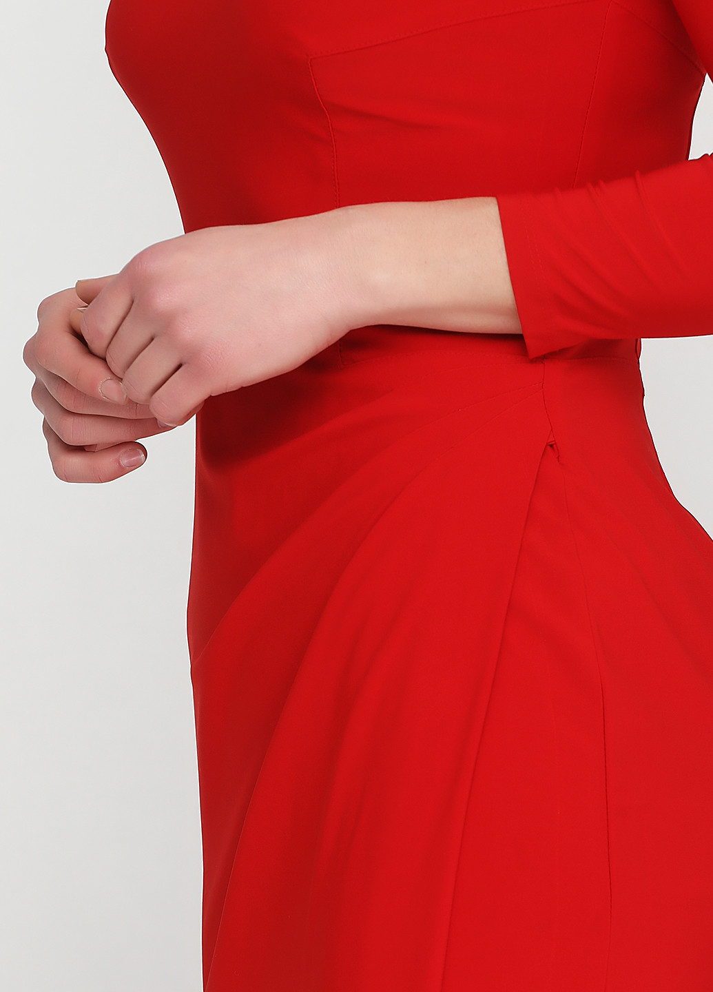 Червона кежуал сукня Ralph Lauren однотонна