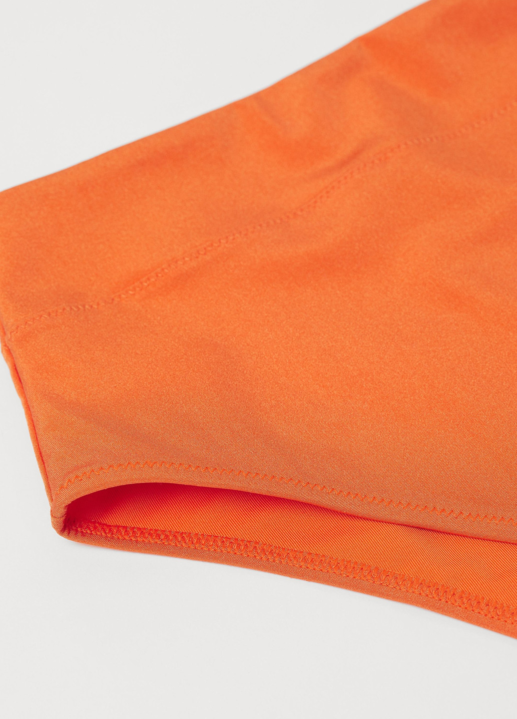 Оранжевые купальные трусики-плавки однотонные H&M