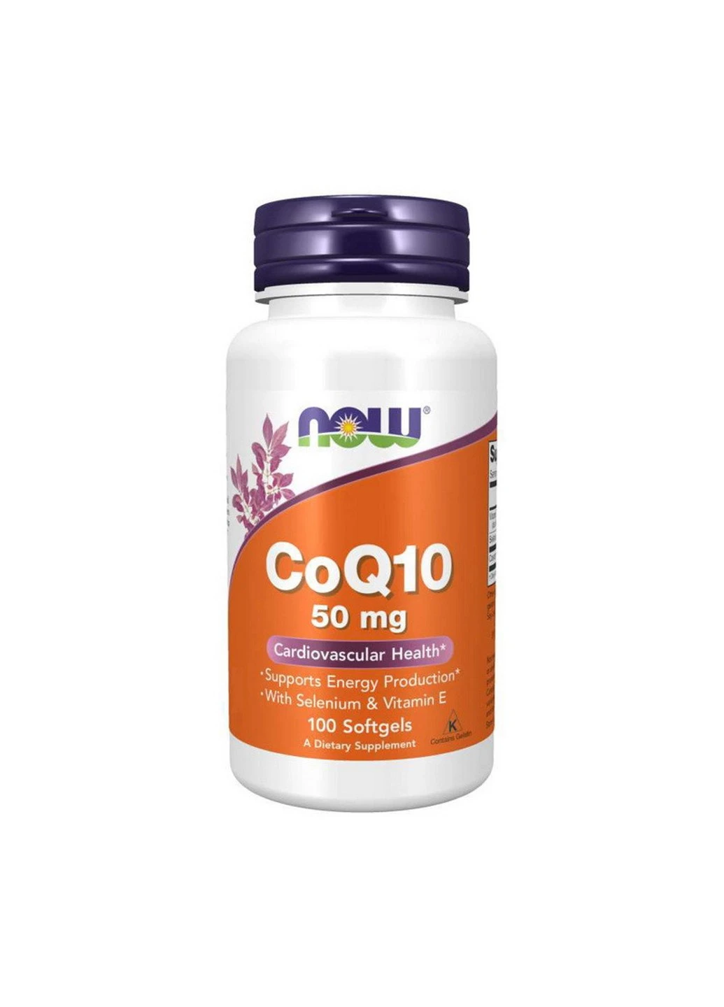 Коензим Q10 CoQ10 50 mg (100 капс) нау фудс Now Foods (255408535)