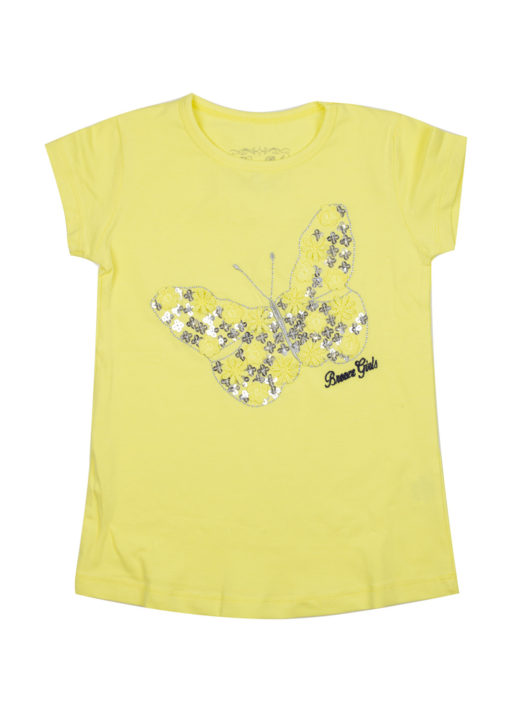 Жовта літня футболка Breeze