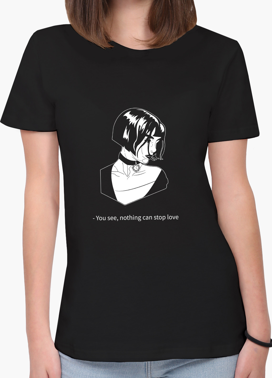 Черная демисезон футболка женская леон киллер (leon) (8976-1450) xxl MobiPrint