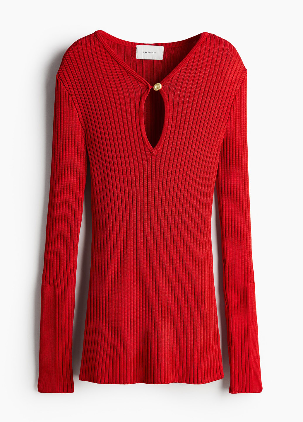 Красный демисезонный свитер H&M