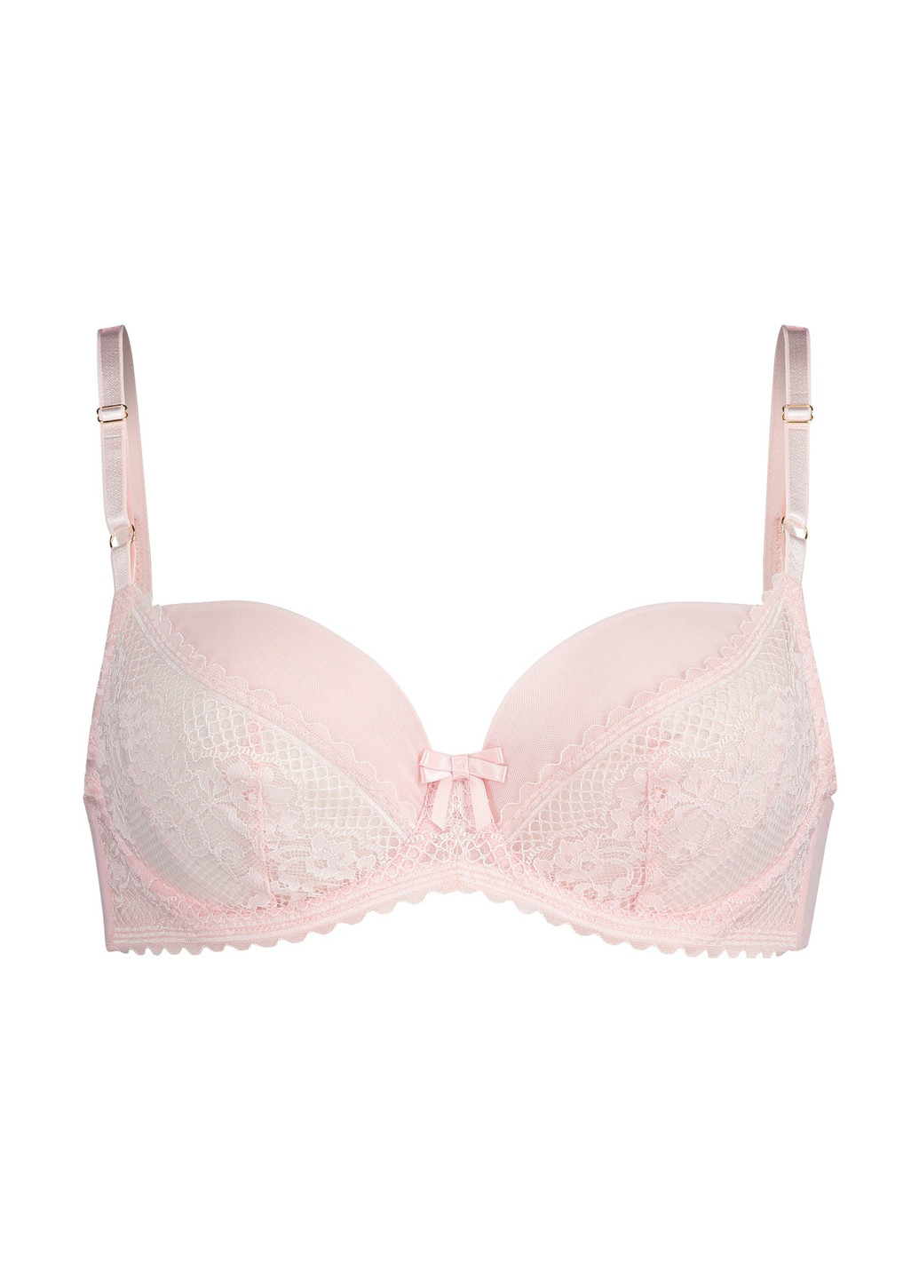 Светло-розовый бюстгальтер Hunkemoller с косточками полиамид, кружево