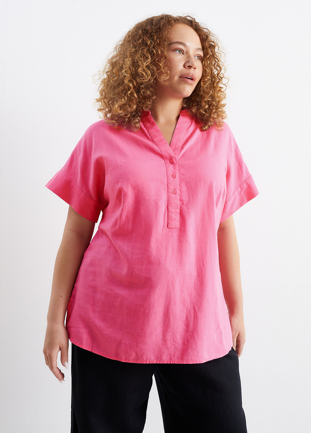 Розовая блуза C&A