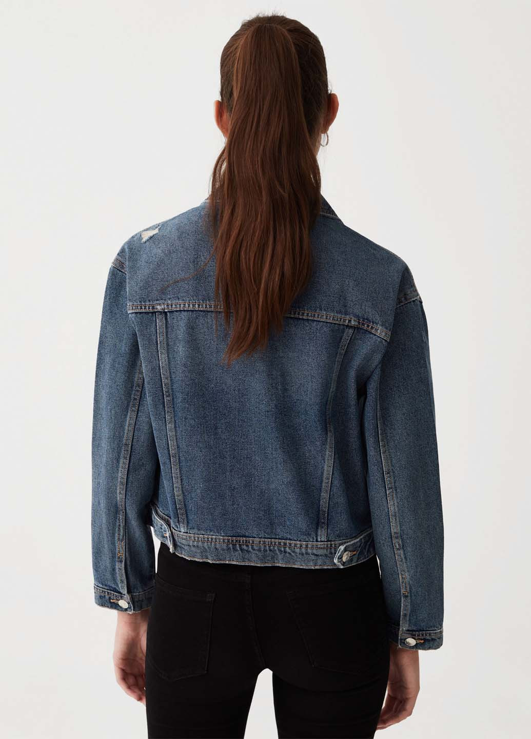 Синяя демисезонная куртка куртка-пиджак OVS